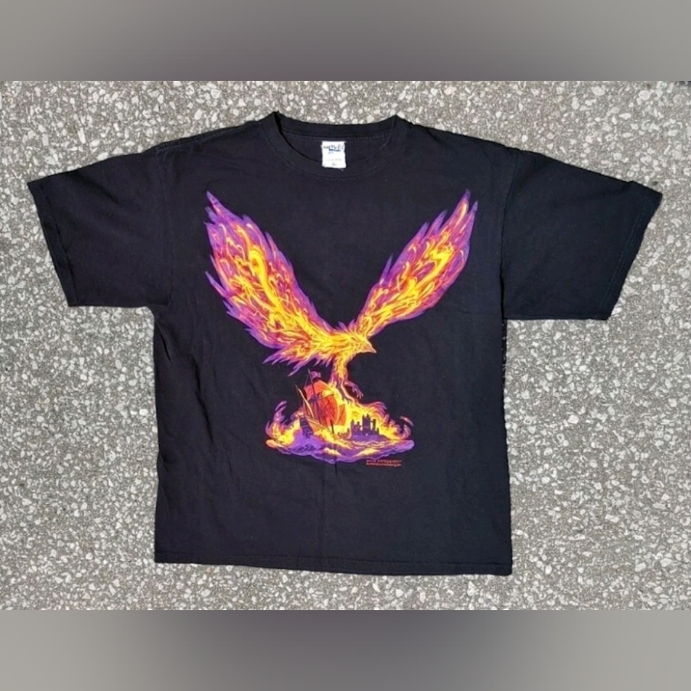 Vtg 2011 Trans-Siberian Orchestra Winter Tour Anvil T-Shirt Size (L)